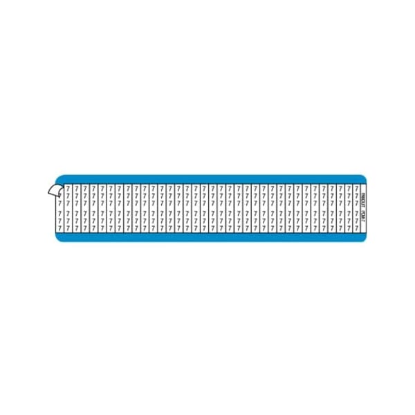 Wire Marker Card, .36" x 1.5", Dash, PK25